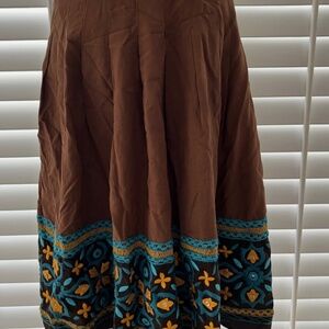 Embroidered Lafayette 148 NY Skirt